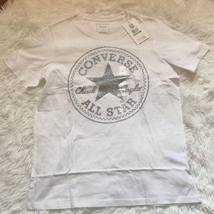 Conserve White/Sliver Size:Large T-Shirt